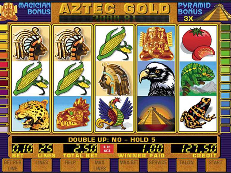 игровой автомат Aztec Gold