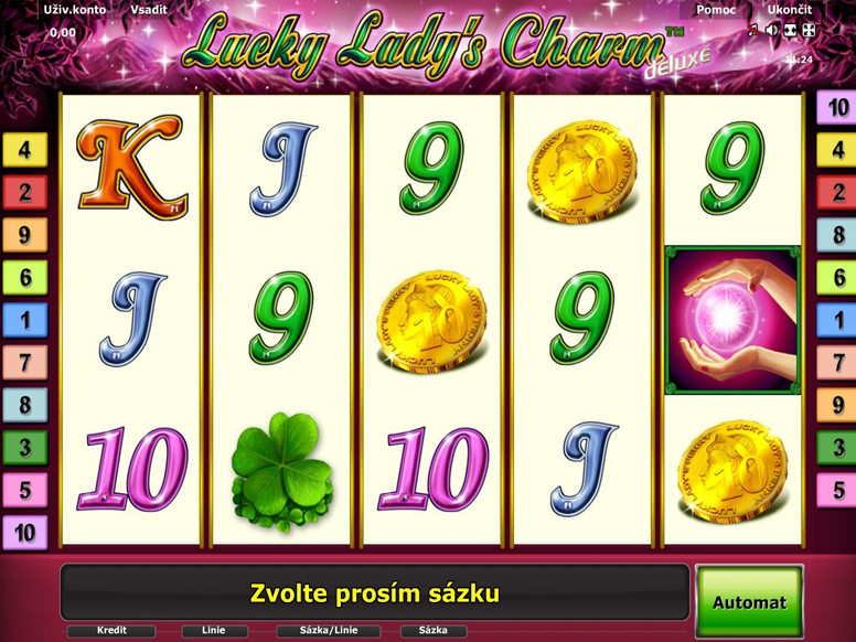 онлайн автомат Lucky Ladys Charm